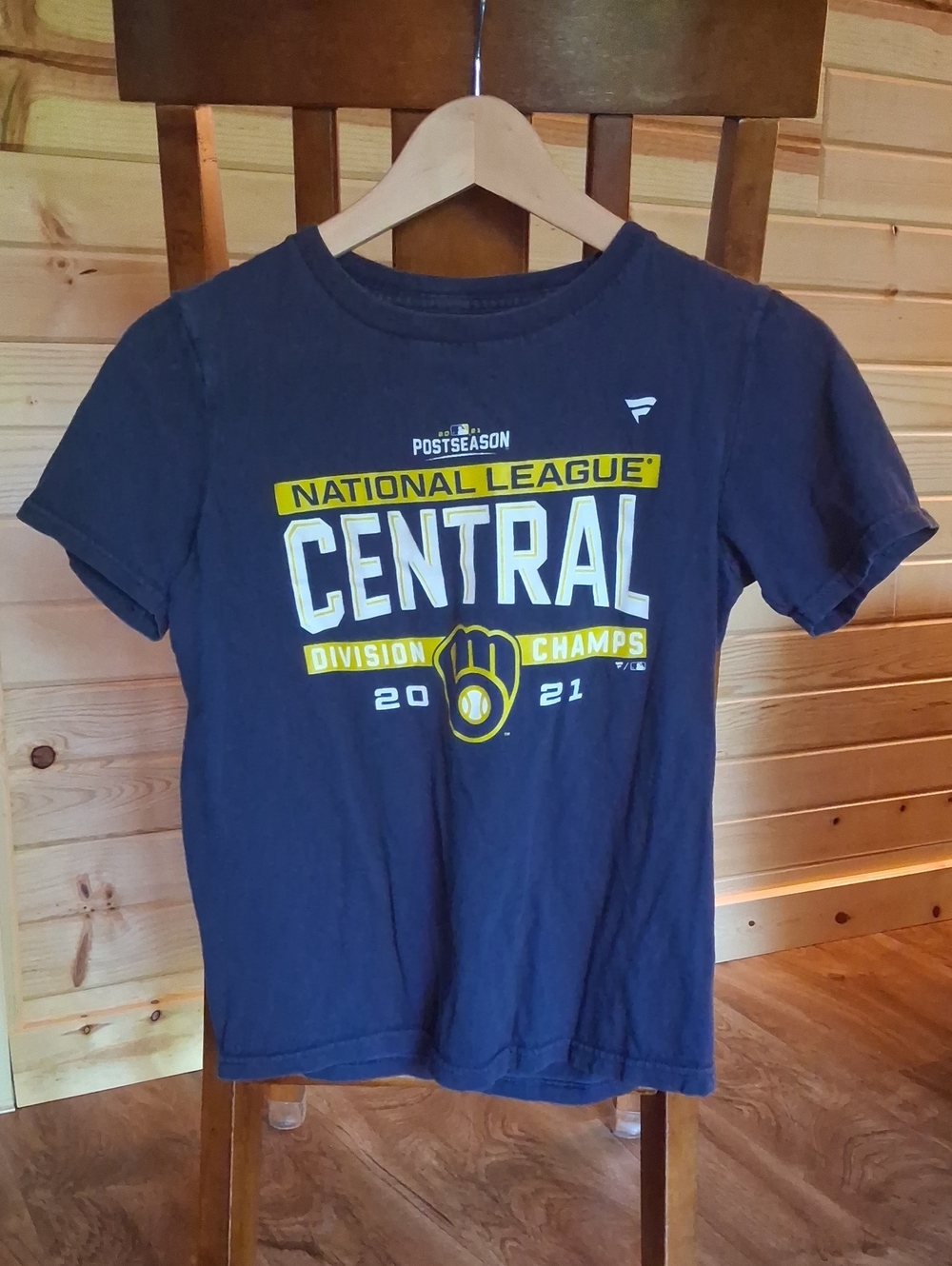 Genuine Merchandise Navy Blue Kids Short-Sleeve 'Central' National League Tee
